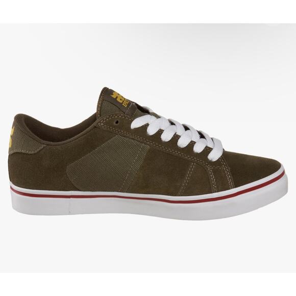 RARE Ipath Men's Stash Vulc Skate Shoe, Dark Olive Suede Hemp,7 M US - Picture 2 of 9